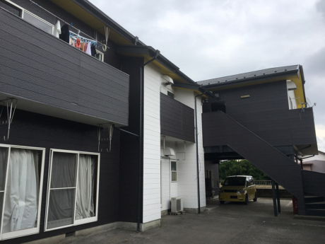 キレイにリフォームされたアパート