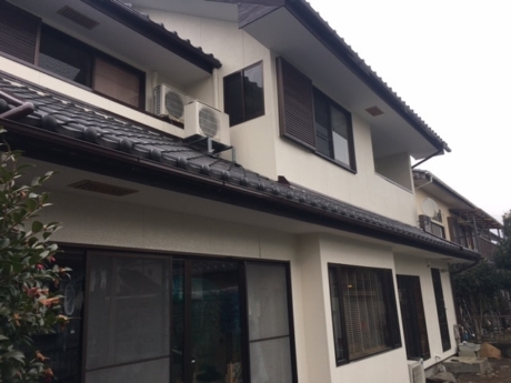 施工完了後の新潟県長岡市の住宅