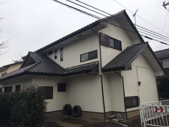 施工完了後の新潟県長岡市の住宅