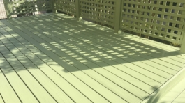 埼玉県三郷市のウッドデッキの施工完了後