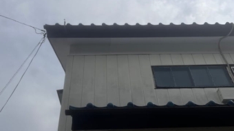 軒天貼り替え工事