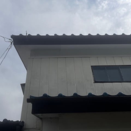 軒天貼り替え工事