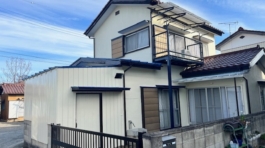 藤岡市 外壁・破風板塗装