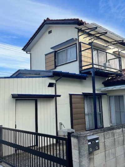 藤岡市 外壁・破風板塗装