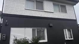 軽井沢　外壁・屋根塗り替え工事　モニエル瓦