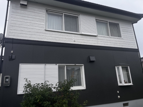 軽井沢 外壁・屋根塗り替え工事 モニエル瓦