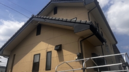 外壁塗装塗り替え工事　安中市 ダイナミックTOP艶消し仕様