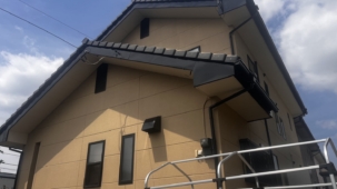 外壁塗装塗り替え工事　安中市 ダイナミックTOP艶消し仕様
